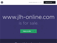Tablet Screenshot of jlh-online.com